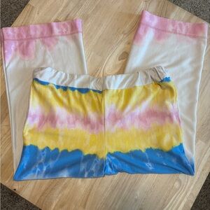Ava James Colorful Tie-Dye Lounge Pants